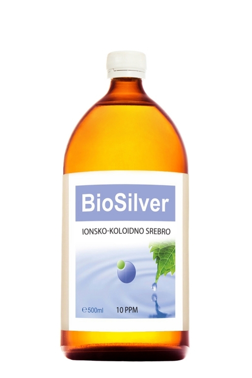 Biosilver bottle - 10 ppm - 500 ml