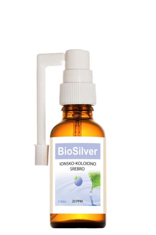 Biosilver spray with extension - 30 ml